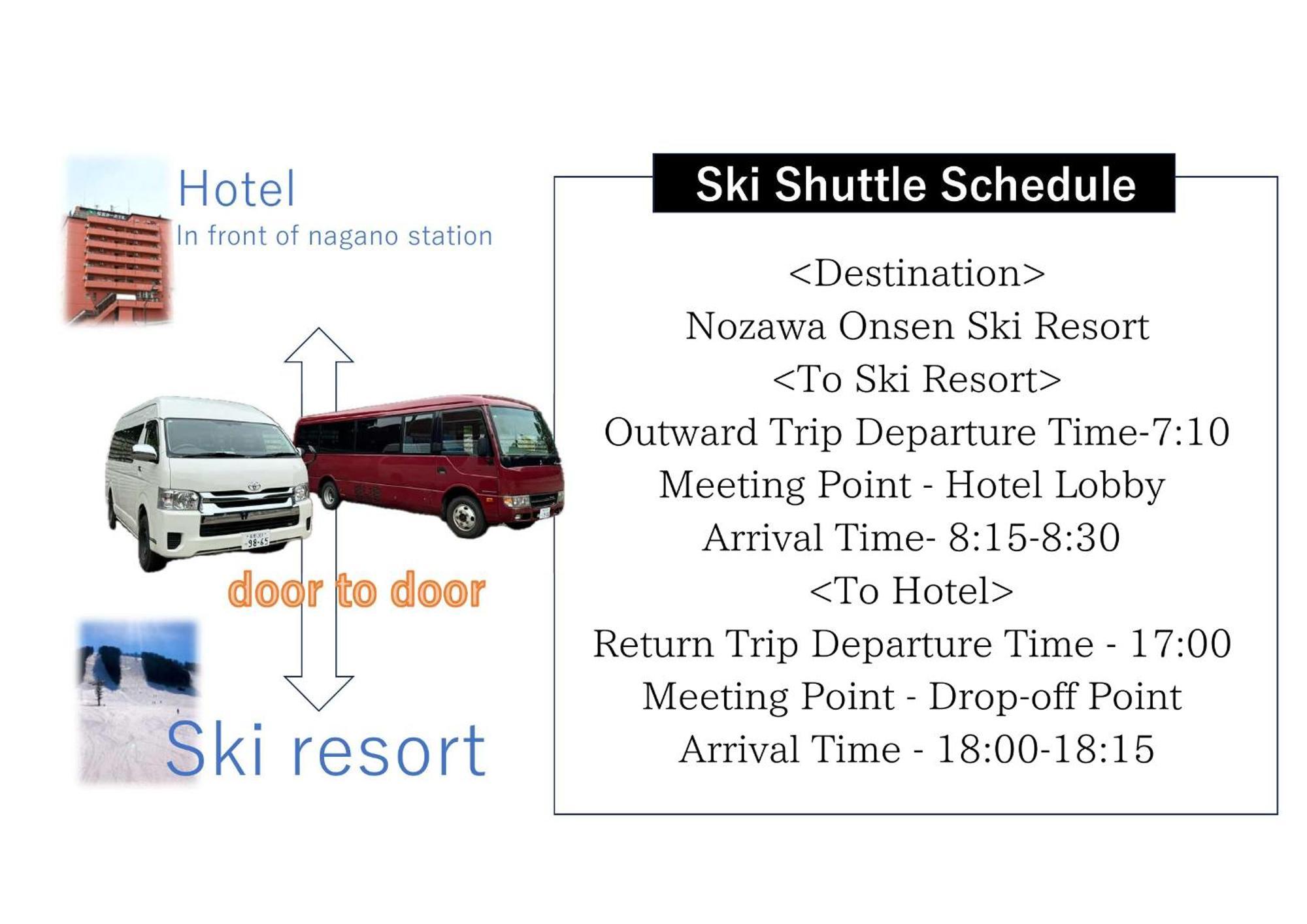 Nagano Daiichi Hotel Esterno foto